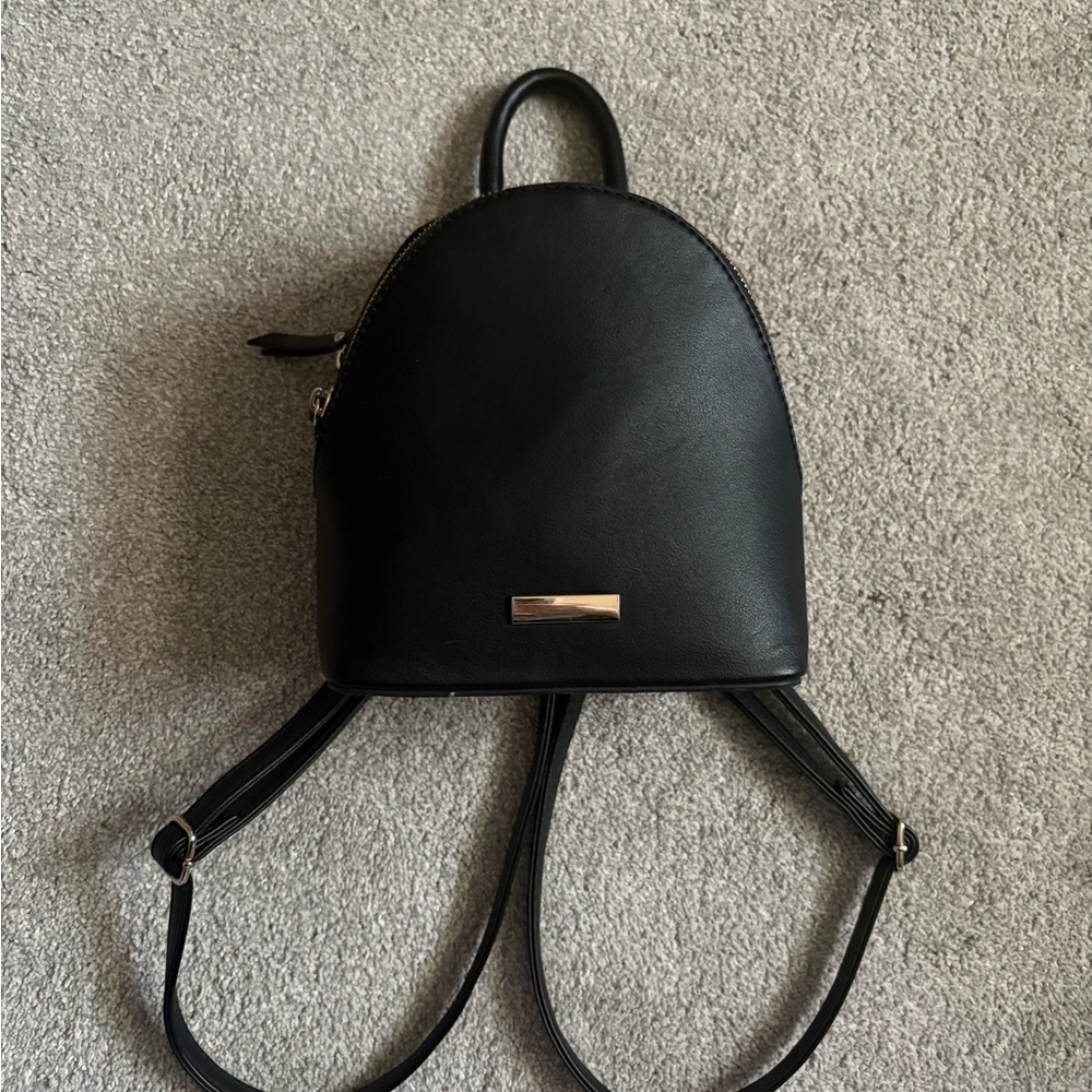 Call It Spring Black Mini Backpack